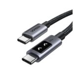 Ugreen USB-C to USB-C Cable Nylon 100W 1M. Robot Gray