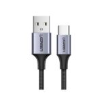 Ugreen USB-A to USB-C Cable Nylon 3M. Black